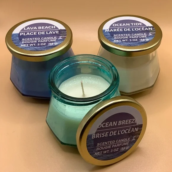 Beach Theme Scented Candles - Picture 1 of 2